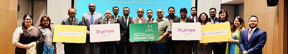 Grameen Digital Healthcare Solutions and Eastern Bank PLC. Launch 24/7 Health Consultation Service for Hajj Pilgrims