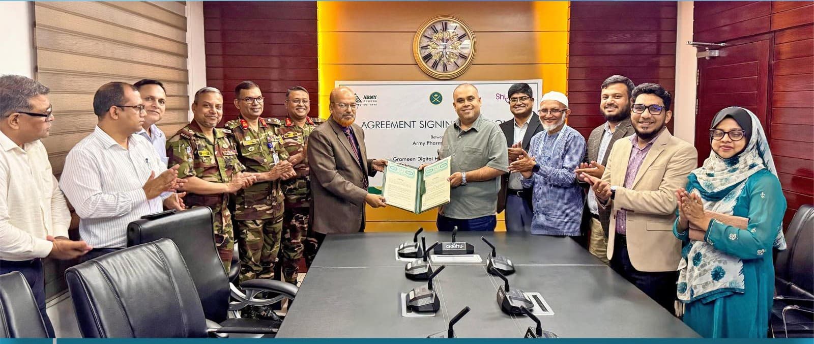 Grameen Digital Healthcare Solutions and Army Pharma Limited Join Forces to Enhance Access to Quality Healthcare Products